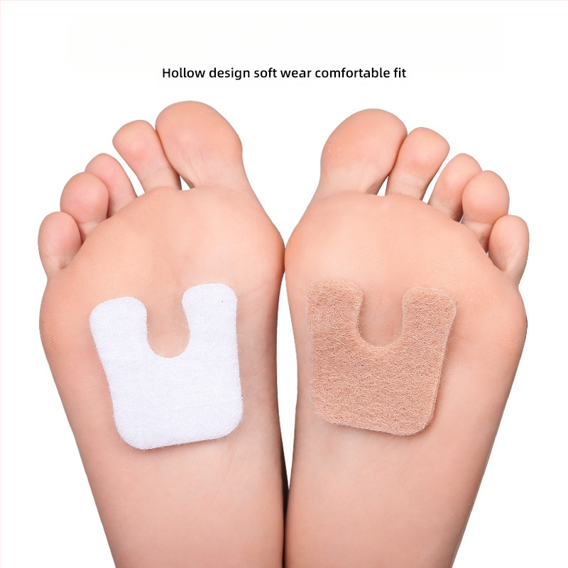 Filca priekšējās pēdas daļas spilventiņš sandalēm – puse zolīte, metatarzalā atbalsta, pretslīdēšana un sviedru uzsūkšana