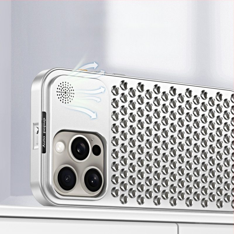 Carcasă metalică dură pentru iPhone 12/13/14 serie – gravură, rezistentă la șocuri, disipare termică, protecție la cădere