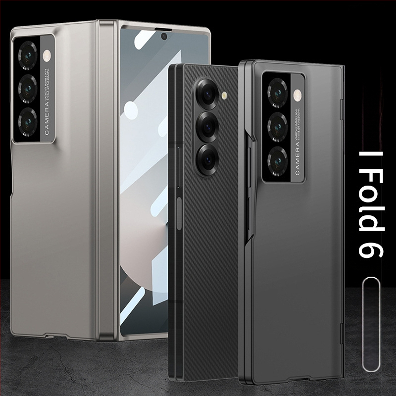 GKK husă Samsung Z Fold6 pentru camera din spate, balama magnetică, finisaj mat, rezistentă la căderi, acoperire totală