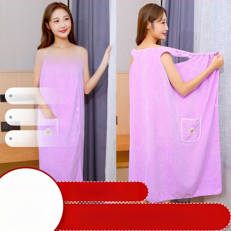 Moterų koralo fliso chalatas, sugeriantis wrap stilius, 100% poliesteris, 300 g, Princesės serija, rudens sezonas