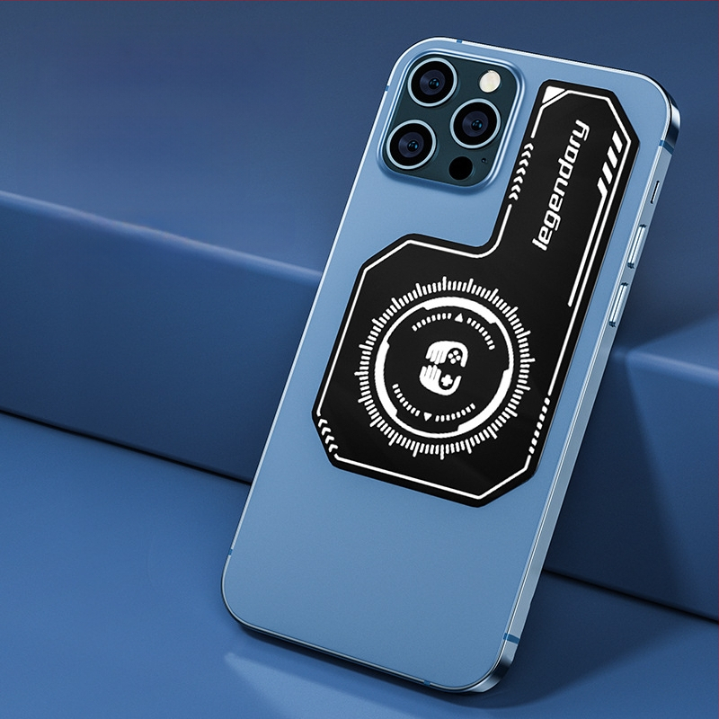 Kompakta dzesēšanas plāksne viedtālrunim ar pusvadītāja dzesēšanas virsmu un siltuma izkliedes pastiprinātāju, alumīnija plāksne + silikagēls, 20 g, bezvadu savienojums