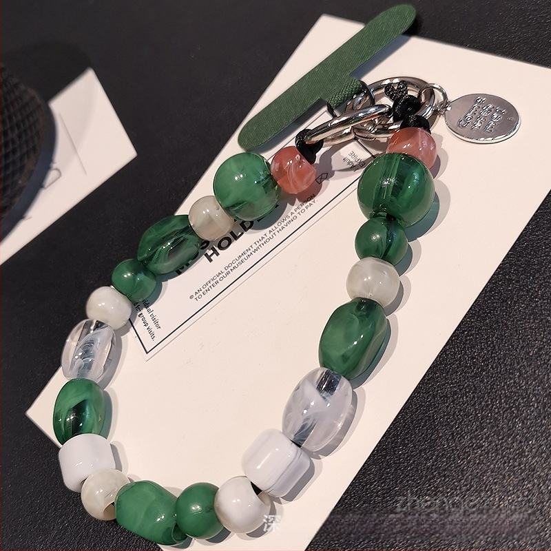 Sieviešu telefona kaklarota ar pērlītēm, rokdarbs, daudzfunkcionāla, ģeometriskais dizains, zīmols Zhenge