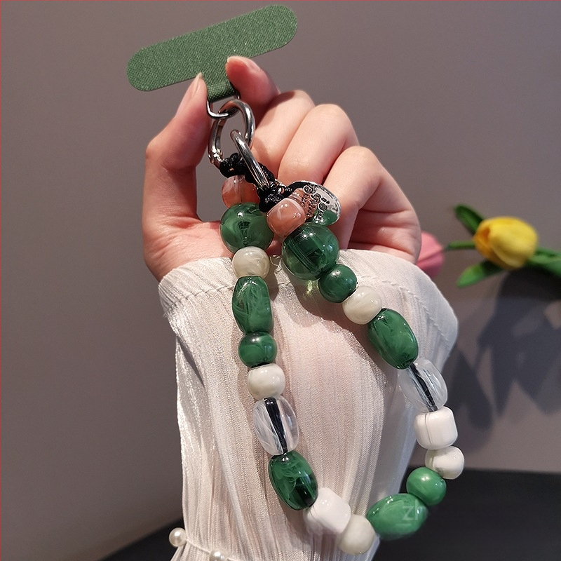 Sieviešu telefona kaklarota ar pērlītēm, rokdarbs, daudzfunkcionāla, ģeometriskais dizains, zīmols Zhenge