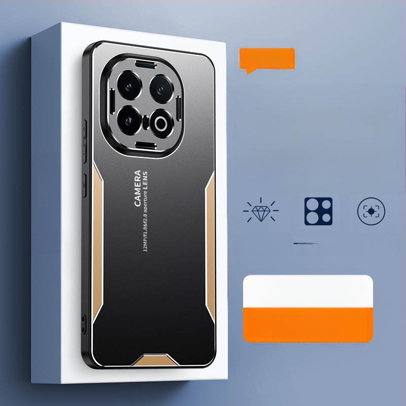 Θήκη IQOO 13/12/11/9, 2-in-1 μεταλλική αμμοβολημένη επιφάνεια, προστασία από φθορά και πτώσεις, συμβατό με VIVO