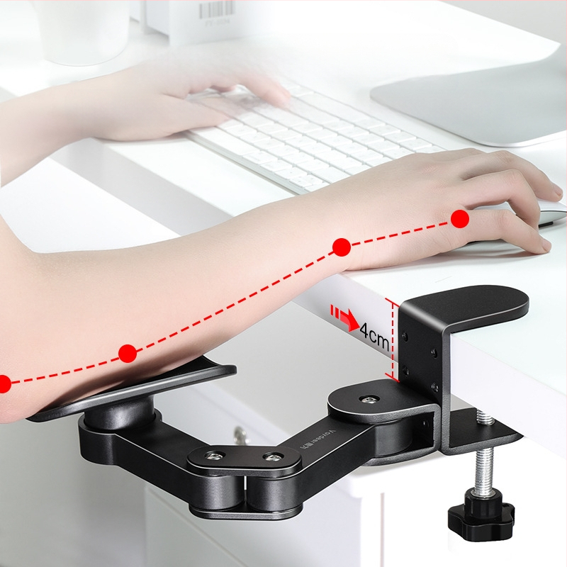 Stalo kilimėlis su rankos atrama ir alkūnės palaikymu, riešo apsauga ir pratęsimo plokštė — Modelis TJ2011, Prekės ženklas Deer for