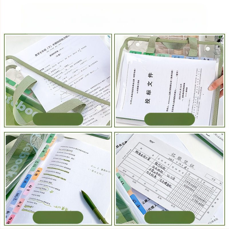 Папка-органайзер с акордеонни отделения и дръжка – Huiyuemei 002, пластмасова, 13 отделения, персонализиране