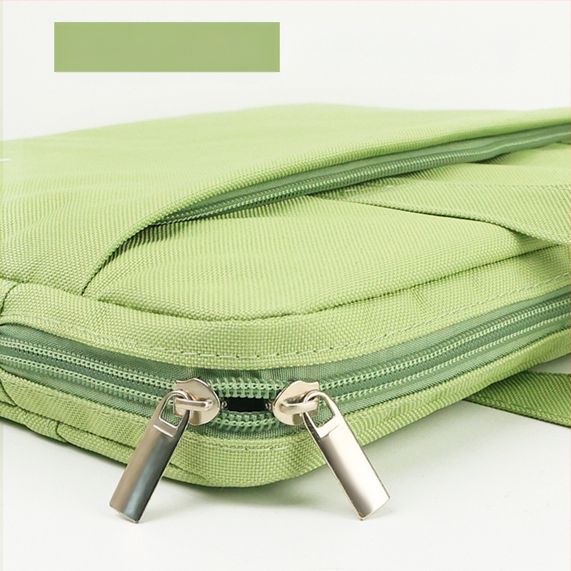 Платнена чанта за файлове EN248, училищна и офисна, с цип, квадратен дизайн, марка HUA JIE