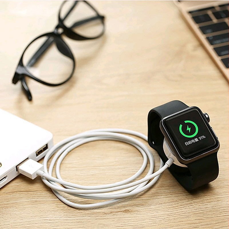 Apple Watch magnētiskais bezvadu lādētājs (MagSafe) – 2.5W izvade, QC2.0, universālais pulksteņa lādētājs