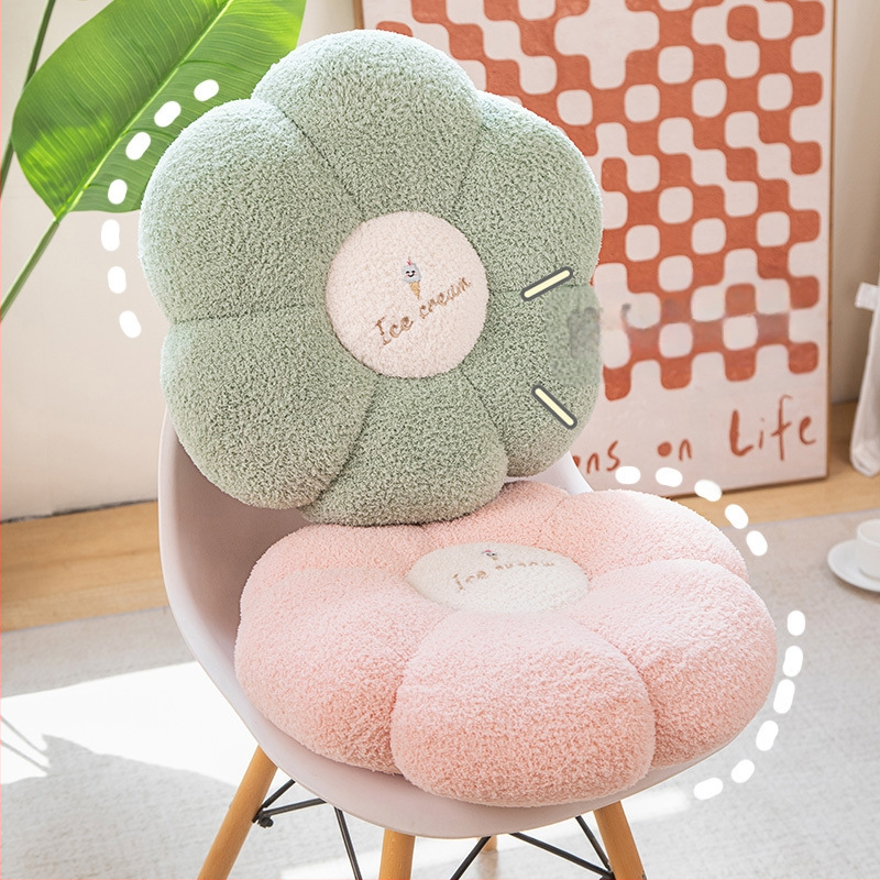 Apvalus tatami futono pagalvė grindims, pliušinis audinys, japoniškas stilius, animacinių personažų raštas, PP medvilnės užpildas