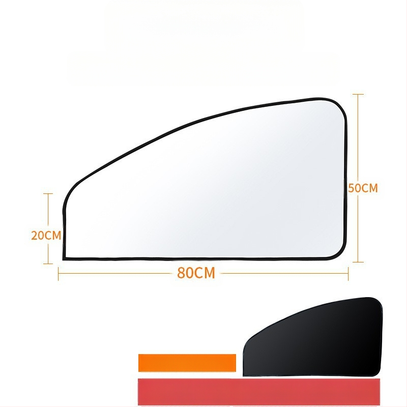 Automobilio priekinio stiklo skydelis – šilumos izoliacija, šviesos blokavimas, keturi sezonai, kortų įterpimo tipo montavimas, medžiaga: titano audinys