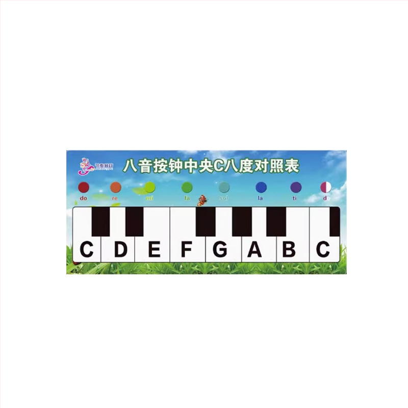 Οκτατονικό Πιεστικό Ρυθμικό Όργανο Orff για Νήπια, Σετ 8 τεμαχίων