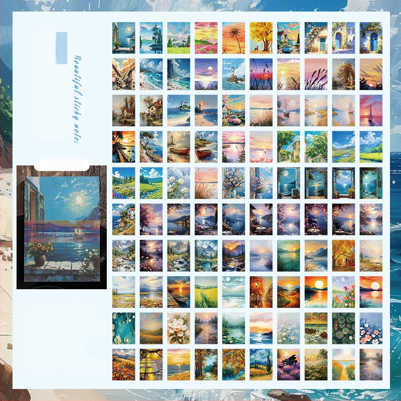 Βιντάζ Χαρτί Φόντου για Κολάζ σε Ημερολόγιο – μη Κολλητικό, Στυλ: Paper Bricks, Μάρκα Lanyu