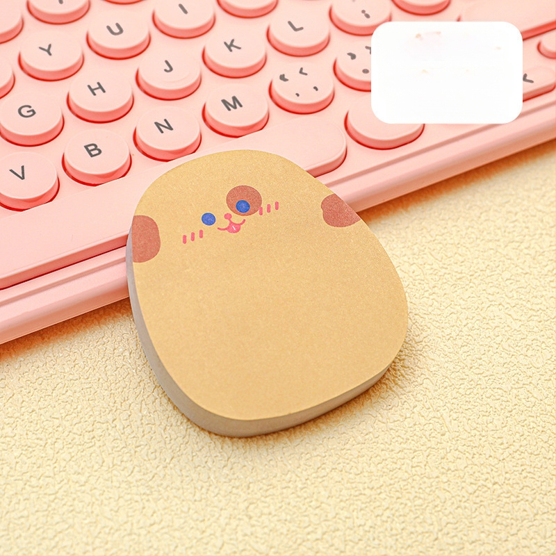 Karikatūrinės lipniosios užrašinės – 60 puslapių memo blokas, neprilimpančios, be IP leidimo