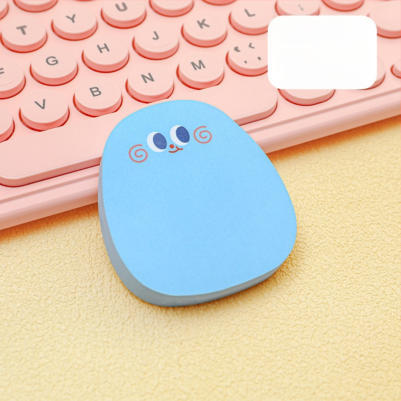 Karikatūrinės lipniosios užrašinės – 60 puslapių memo blokas, neprilimpančios, be IP leidimo