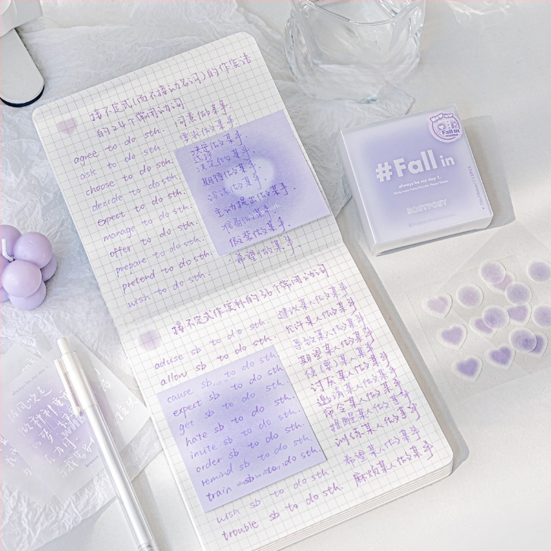 Planwith RosyPosy Soft Blush Πολυλειτουργικές Σημειώσεις – Μηνύματα Ατμόσφαιρας – Χαρτί Brick – IP: Όχι