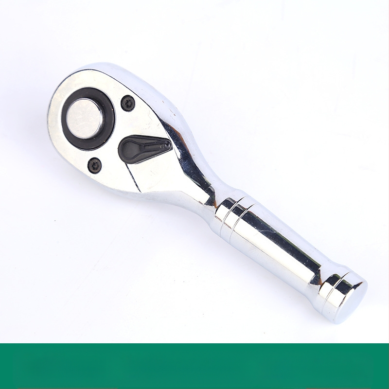 Глава за трещотков ключ, хромована стомана, хромирано покритие