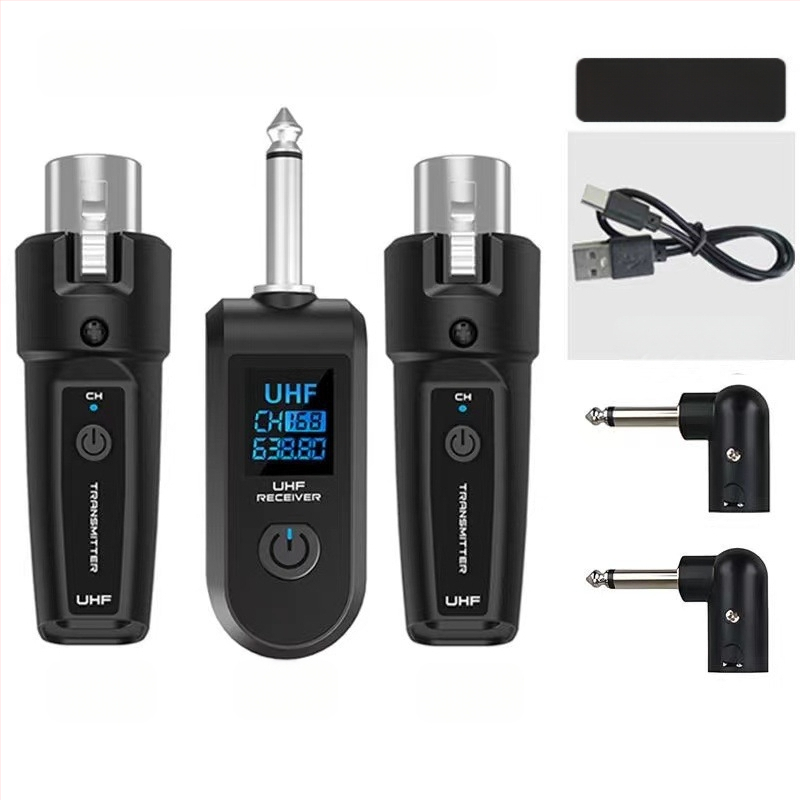 Δυναμικό χειρός μικρόφωνο με ασύρματο σύστημα πομπού-δέκτη, MYS U12, UHF 550–573 MHz, 20 κανάλια