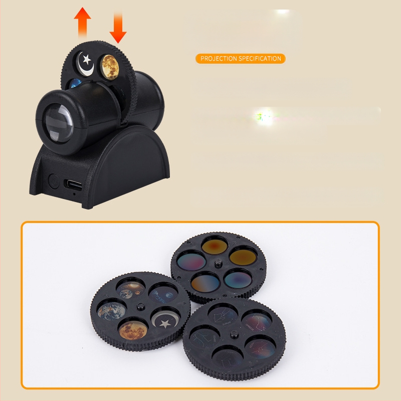 Λαμπά προβολής αστερισμών με USB – επιτραπέζιο νυχτερινό φως, χωρίς έξυπνο έλεγχο