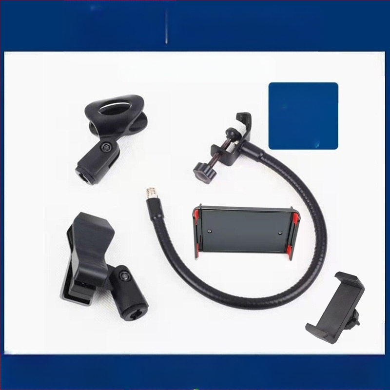 360° περιστρεφόμενος κλιπ μικροφώνου για επιτραπέζια χρήση — καθολικό κλιπ μικροφώνου για συνεδριάσεις και ζωντανές μεταδόσεις