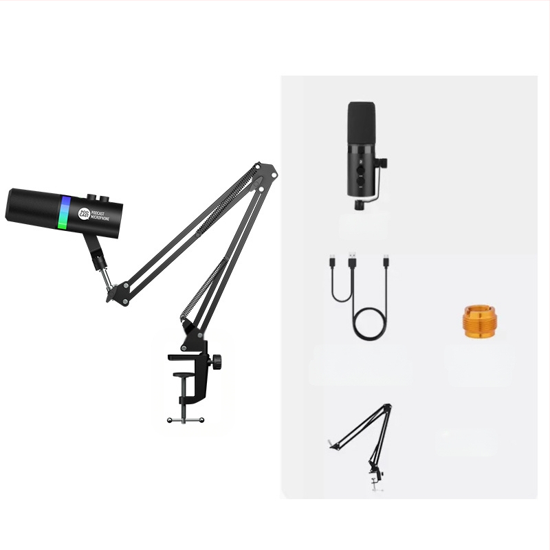 NV7 RGB Gaming USB/XLR δυναμικό μικρόφωνο για ζωντανές μεταδόσεις, ηχογράφηση και καραόκε — καρδιοειδές, Ασύρματο συμβατό, SNR ≥ 100 dB