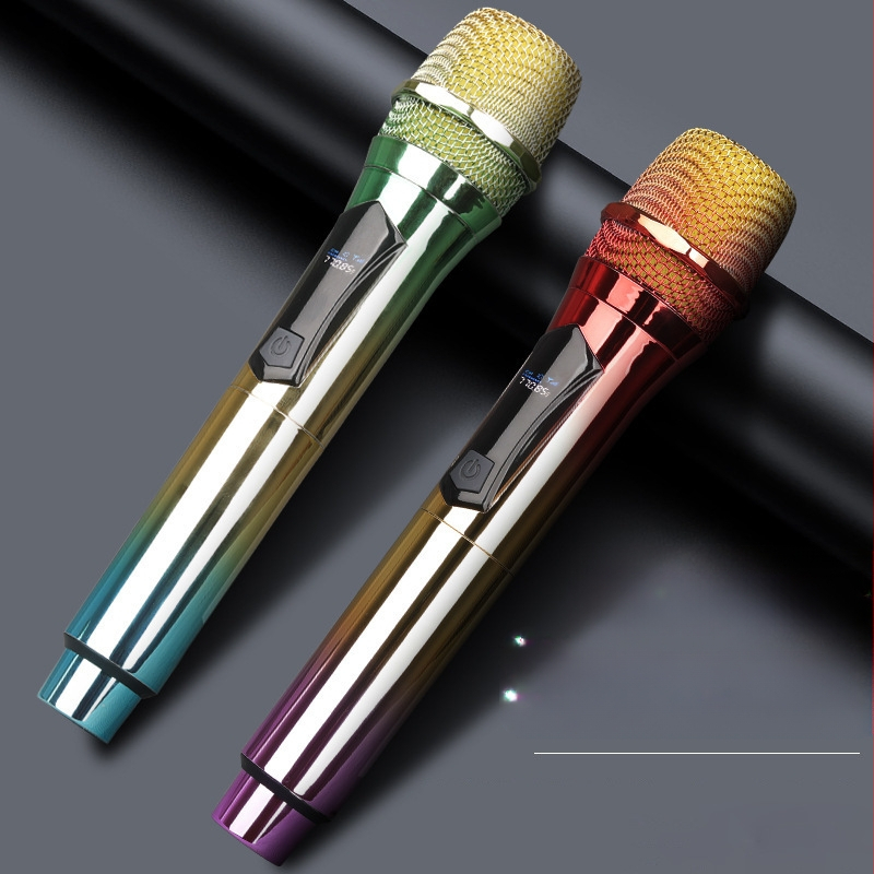 Ασύρματο μικρόφωνο καραόκε για σκηνή, μοντέλο W78, εύρος 100 Hz-20 kHz, SNR >=75 dB, αυτονομία 6-8 ωρών, 2000-4000 mAh μπαταρία