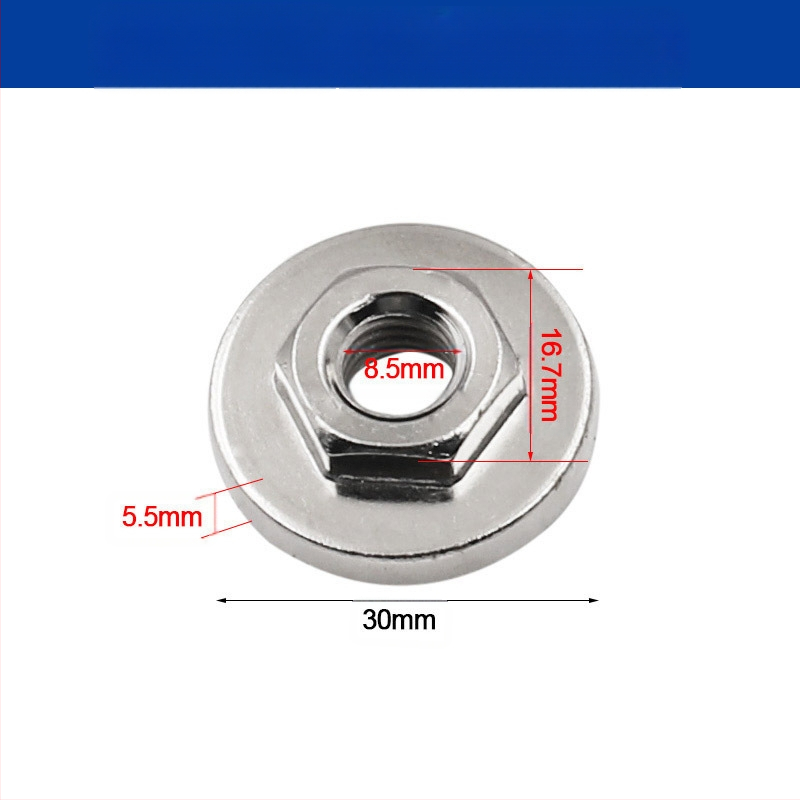 100-тип удължителен комплект за ъглошлайф: връзващ прът, удължителен вал, адаптер за винтов вал и притискаща плоча — лагерна стомана