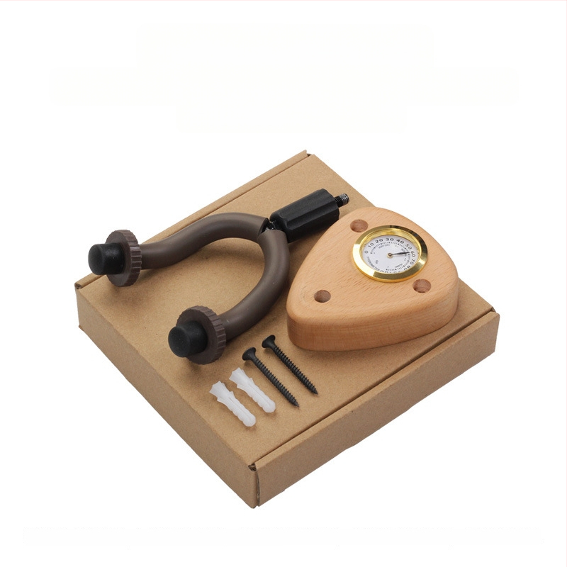 Suport pentru instrumente cu coarde occidentale — GH-15, construcție din beech/iron/rubber, ambalare tavă