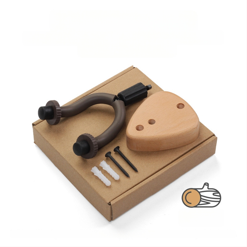 Suport pentru instrumente cu coarde occidentale — GH-15, construcție din beech/iron/rubber, ambalare tavă