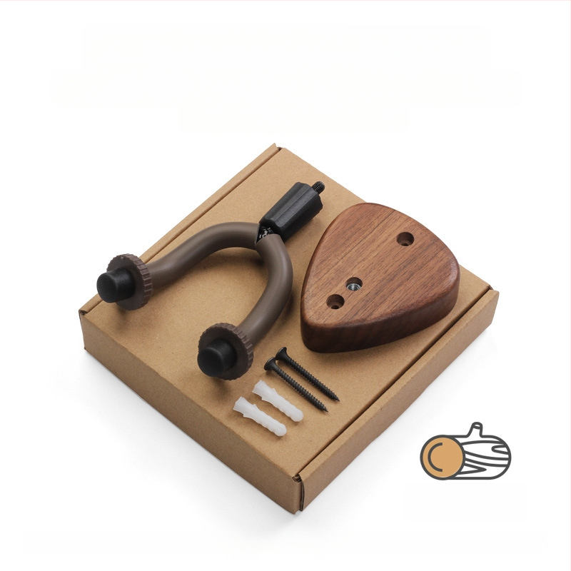 Suport pentru instrumente cu coarde occidentale — GH-15, construcție din beech/iron/rubber, ambalare tavă