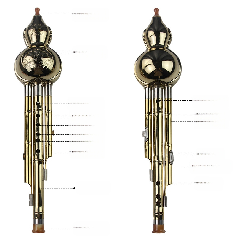 Хулуси от Good luck, материал: Друг, опаковка около 45 см, за музикален инструмент