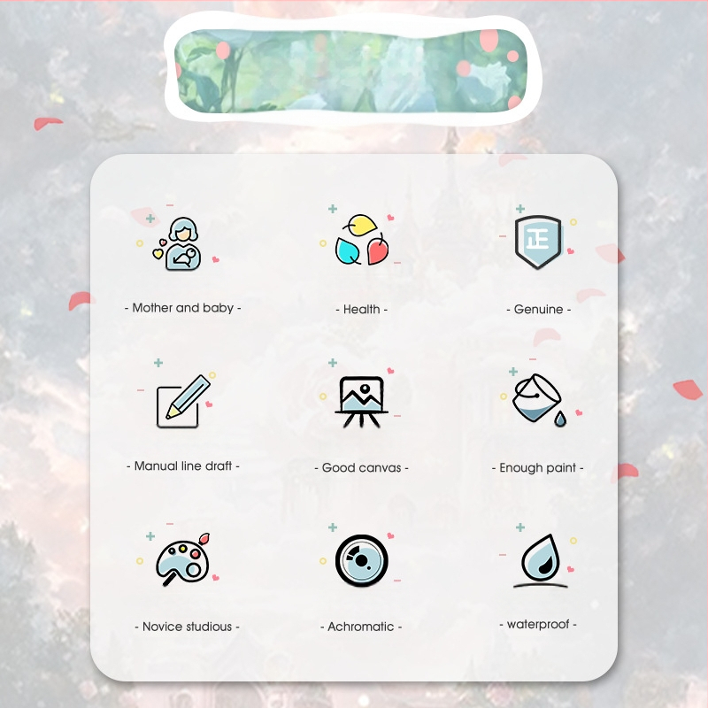 Цифрова маслена картина - DIY розова роза, ръчно оцветяване, персонализирана, рамка от масивно дърво, модерен минималистичен стил, подходяща за всекидневна, ресторант и антре