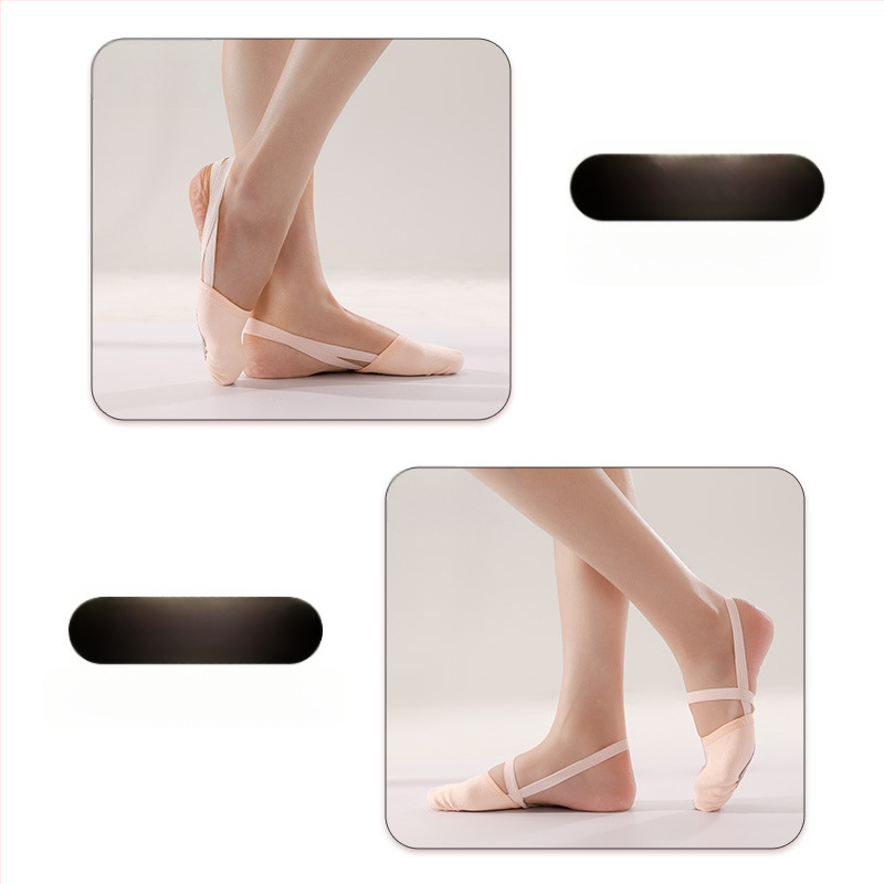 Iron Arrow Pieaugušo Deju Kurpes - Mīksta Zole, Elpojošas un Vieglas, Zoles No Govju Ādas, Augšdaļa No Kokvilnas Auduma, Baletam un Mūsdienu Dejām