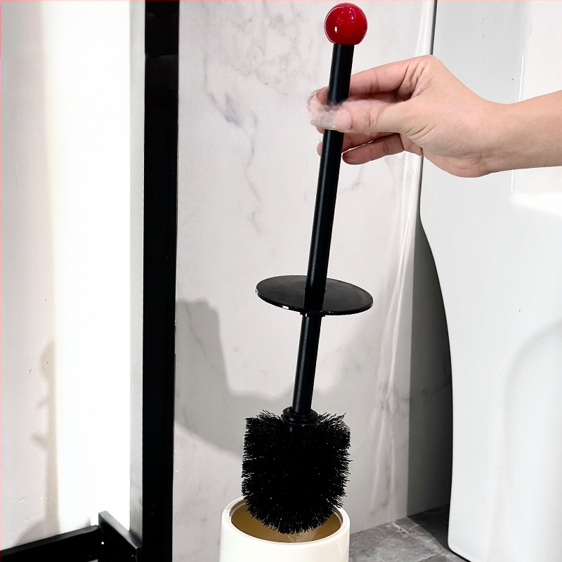 Tualeto šepetėlių rinkinys su ilga rankena, be mirusių kampų, šypsenos dizainas; Medžiaga: plastikas; Prekės ženklas: Win-win; Pakuotė: kartonas.