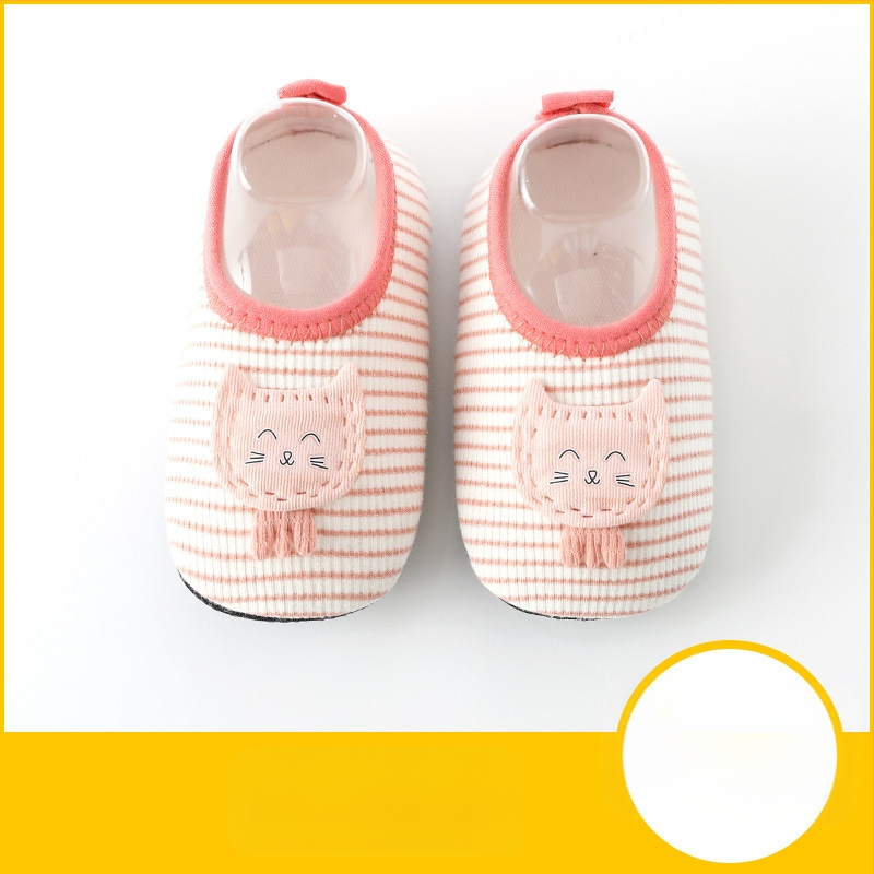 Bērnu zeķes, džakarda adījums, 70% poliesters, elpojošas, īss caurules, svītru raksts, zīdaiņi 0–12 mēneši