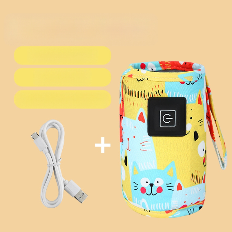 Mengfei Gull NPT-02 Pieno šildytuvas, nailono korpusas, 10W, maitinamas USB Li-ion arba USB-C baterijomis