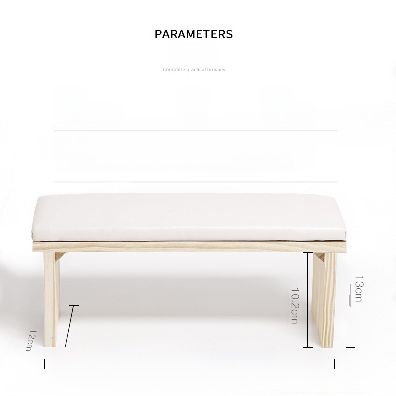 Ξύλινο μαξιλαράκι χεριού για μανικιούρ – μινιμαλιστικό φυσικό ξύλο, μοντέλο Nail Log Hand Pillow, 750 g, διάρκεια ζωής 3 ετών