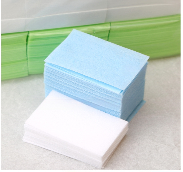 Φύλλα βαμβακιού για αφαίρεση βερνικιού νυχιών – Golden Pure Color, μονή συσκευασία