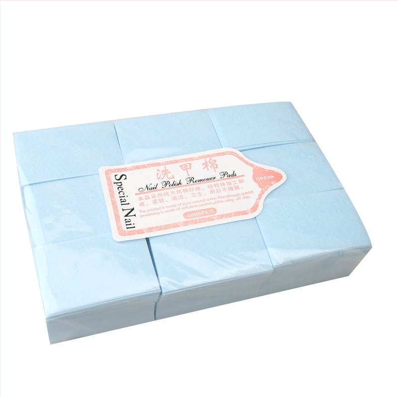 Φύλλα βαμβακιού για αφαίρεση βερνικιού νυχιών – Golden Pure Color, μονή συσκευασία