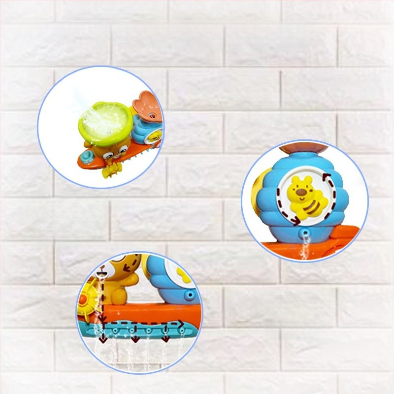 Lāča ūdens kravas automašīna – vannas rotaļlieta ūdens spēlēm, ABS, 4–6 gadi, Chenghai, Ķīna