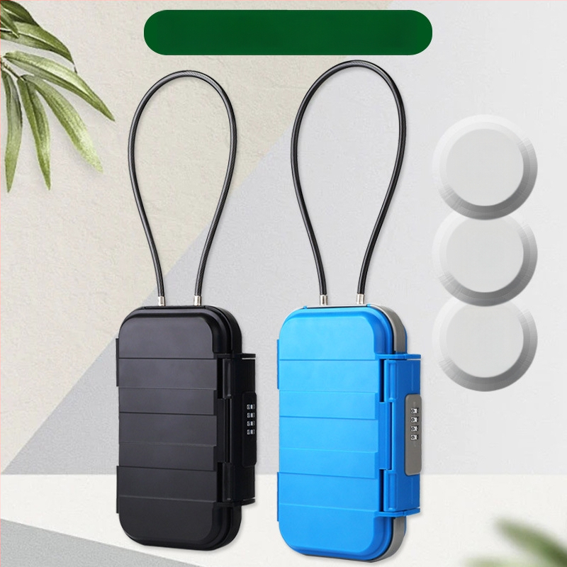 Φορητό κουτί αποθήκευσης τηλεφώνου και πολύτιμων αντικειμένων με αριθμητικό κλείδωμα, μοντέλο G13, ABS πλαστικό