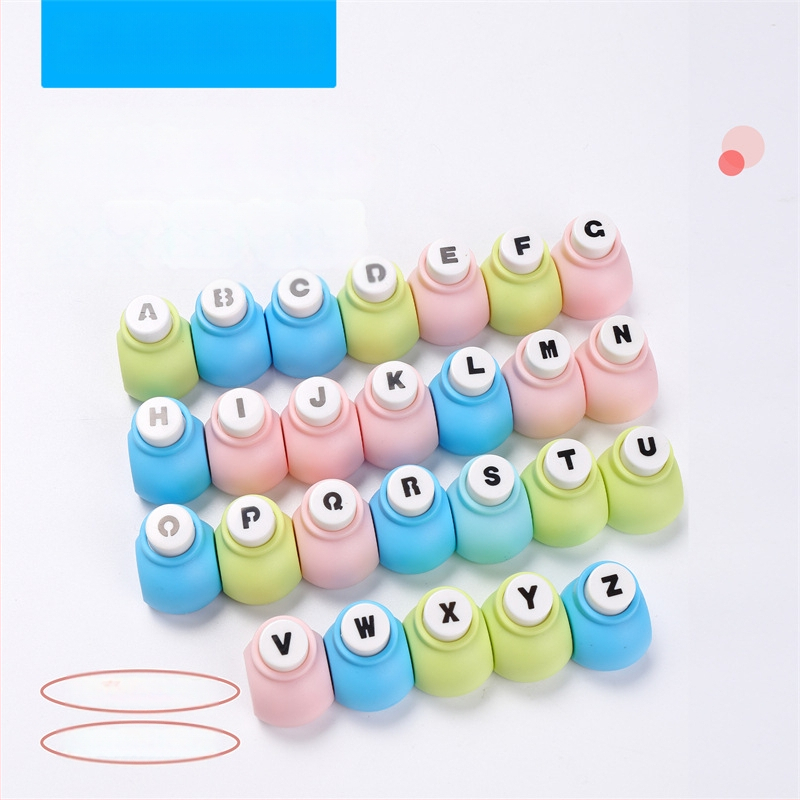 Μηχανή ανάγλυφης αποτύπωσης γραμμάτων με σετ 26 γραμμάτων (Μάρκα Kw-trio/Kedeyou; Μοντέλο YHJ-ZM Powder; Πάχος διάτρησης: 3; Αριθμός οπών: 4; Μέθοδος διάτρησης: Χειροκίνητη)