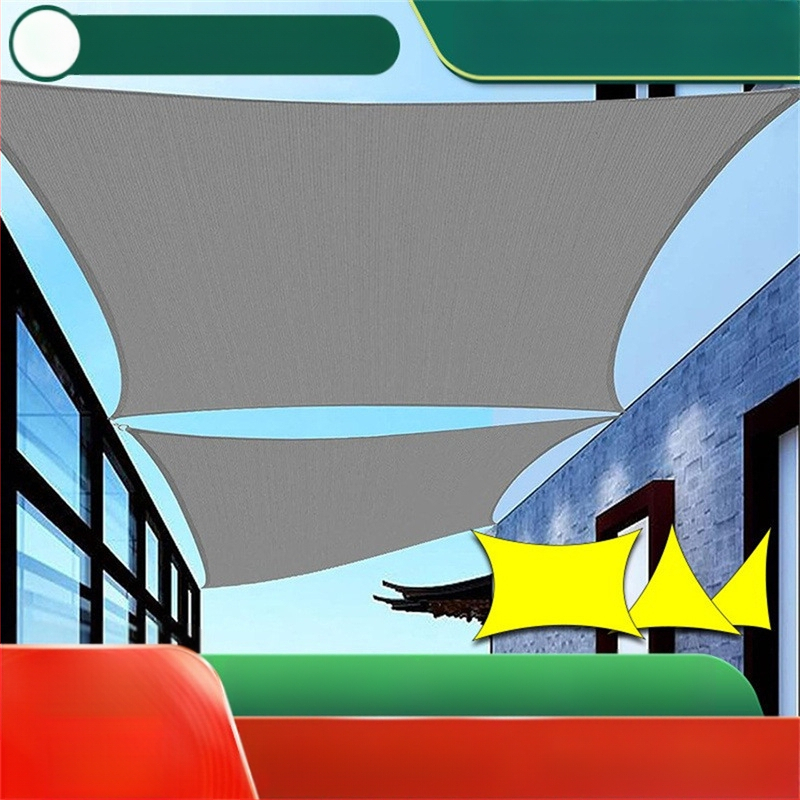 Hongtu Outdoor Taisnstūra saules aizseguma plēve ārējai lietošanai, poliestera audums, ūdensizturīgs PU-2000mm