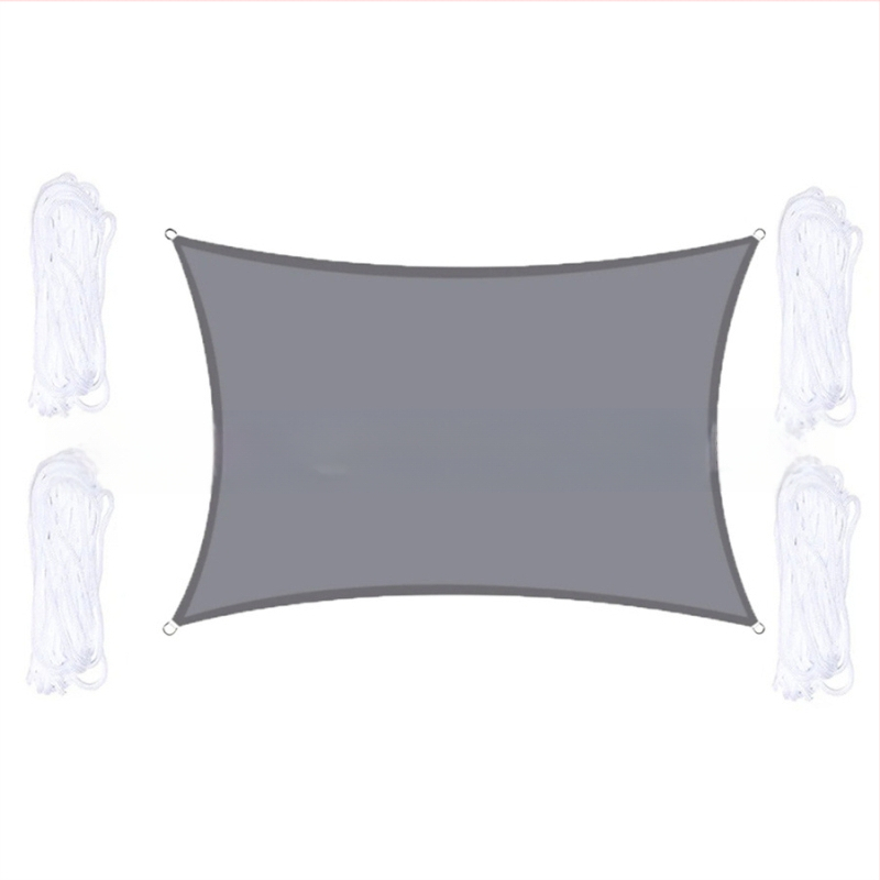 Hongtu Outdoor Taisnstūra saules aizseguma plēve ārējai lietošanai, poliestera audums, ūdensizturīgs PU-2000mm