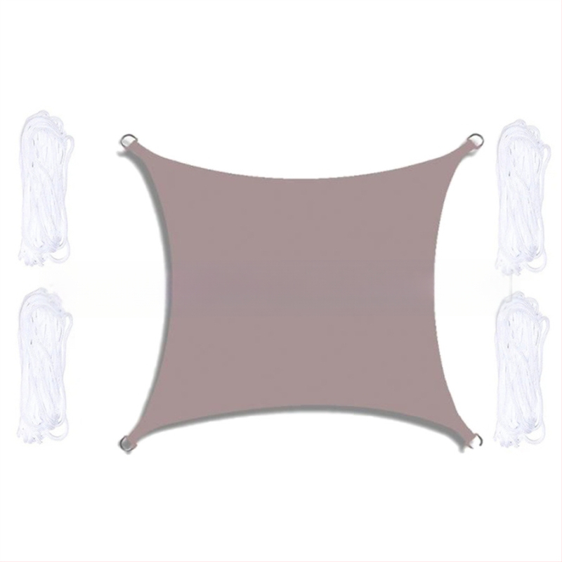 Hongtu Outdoor Taisnstūra saules aizseguma plēve ārējai lietošanai, poliestera audums, ūdensizturīgs PU-2000mm