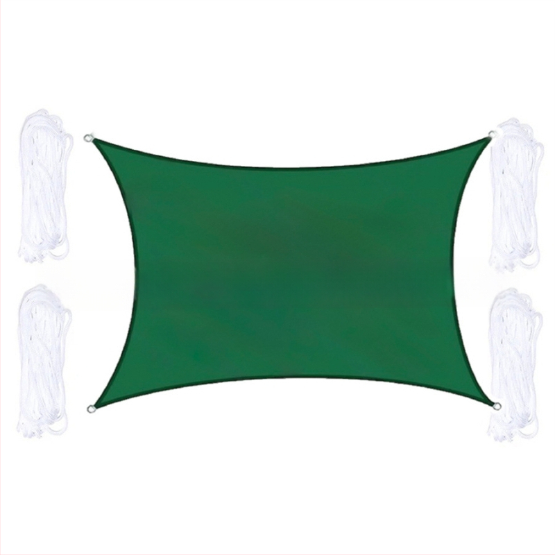 Hongtu Outdoor Taisnstūra saules aizseguma plēve ārējai lietošanai, poliestera audums, ūdensizturīgs PU-2000mm