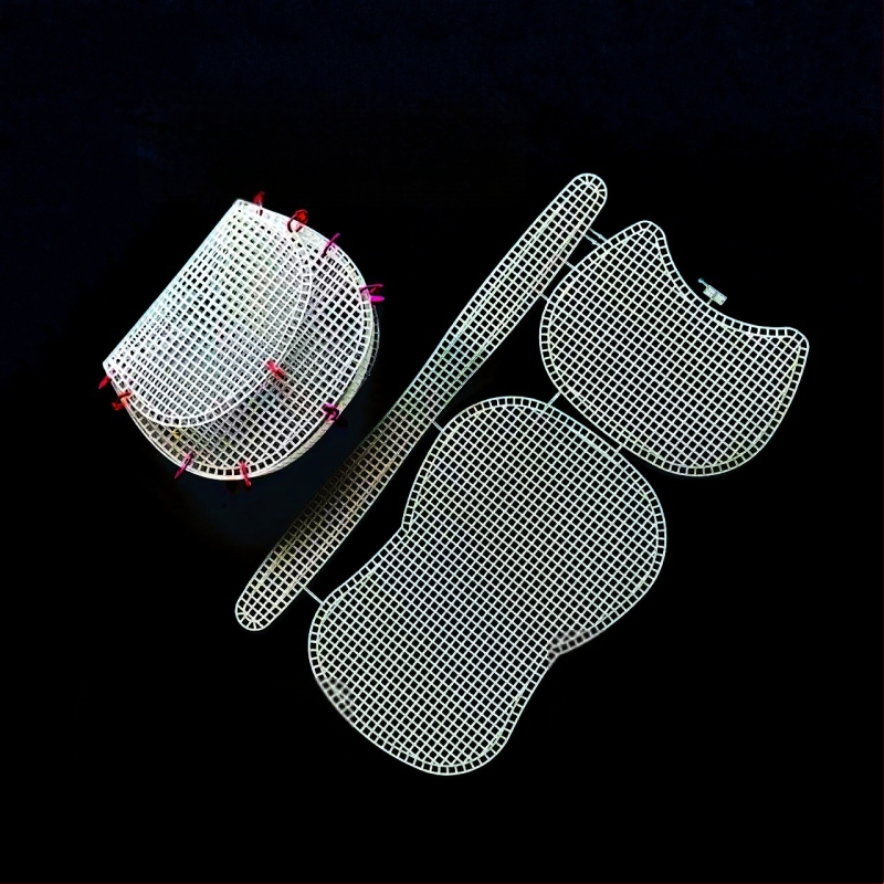 Πλαστικό φύλλο πλέγματος για το σχήμα του κάτω μέρους της τσάντας – DIY αξεσουάρ για τσάντες, καπέλα και σακίδια