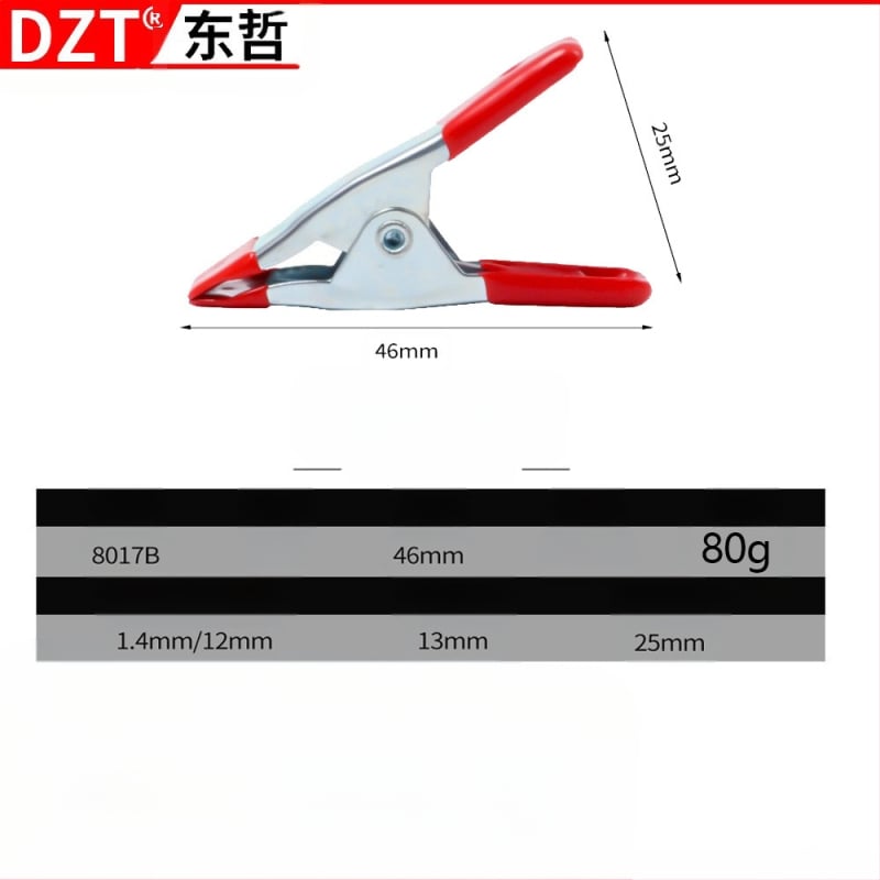 Klip za fotografiju i stolarstvo — brend Mei Fang — tip: klip; primjena: 1; specifikacije: metalni klip