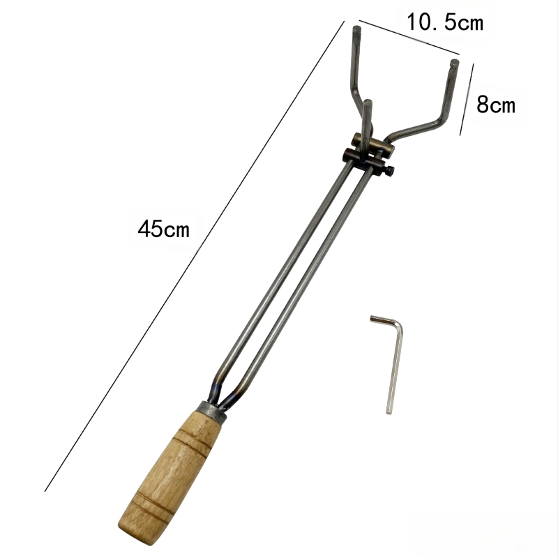 Glory тигел клещи – за захващане при разтопяване на злато, 45# стомана