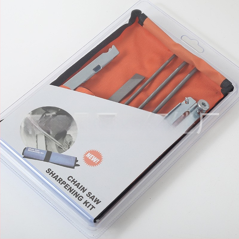 Σετ αρχείων για αλυσοπρίονο, χάλυβας, 9 τεμάχια, μήκος 200 mm, στρογγυλό διατομής, λεία δόντια