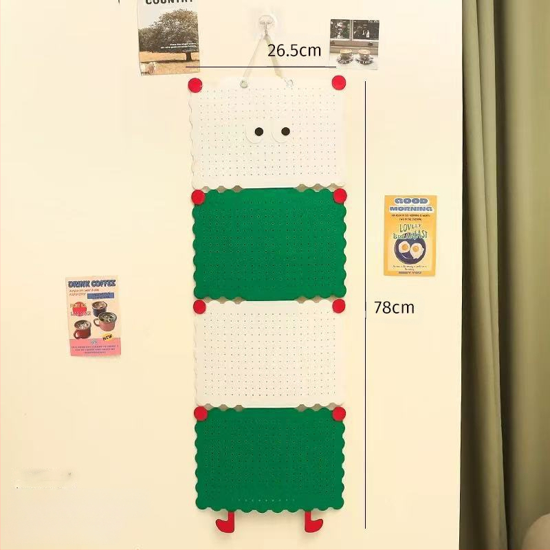 Rotaslietu izstādīšanas statīvs auskarām — filcs, sienas karājuma dizains, lāzera griešana, viens slānis, augstas klases stils